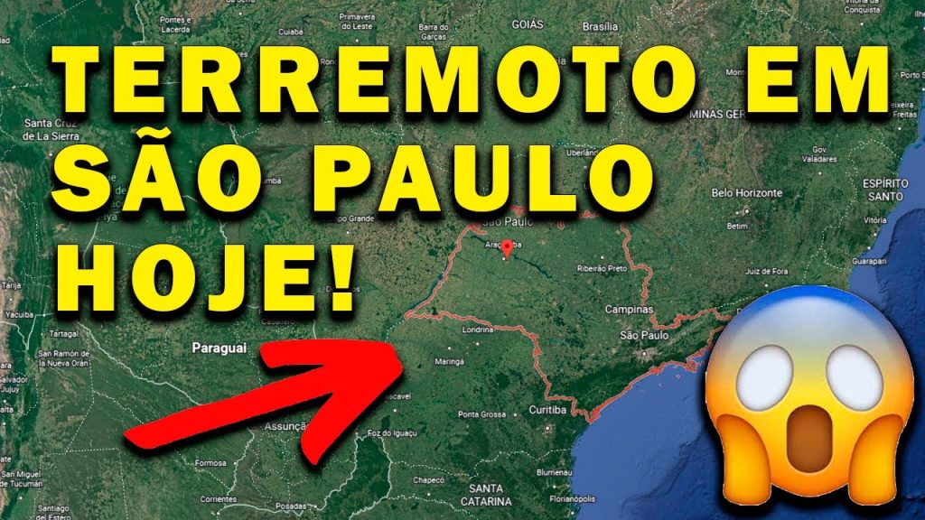 URGENTE: Terremoto de magnitude 4,9 atinge São Paulo e aterroriza população
